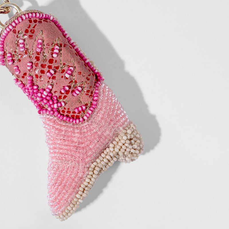 Detail of Deepa Gurnani Handmade Cowboy Bag Charm