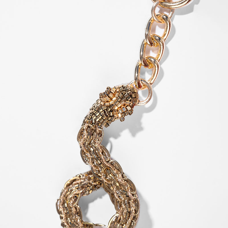 Detail of Deepa Gurnani Handmade Boa Bag Charm