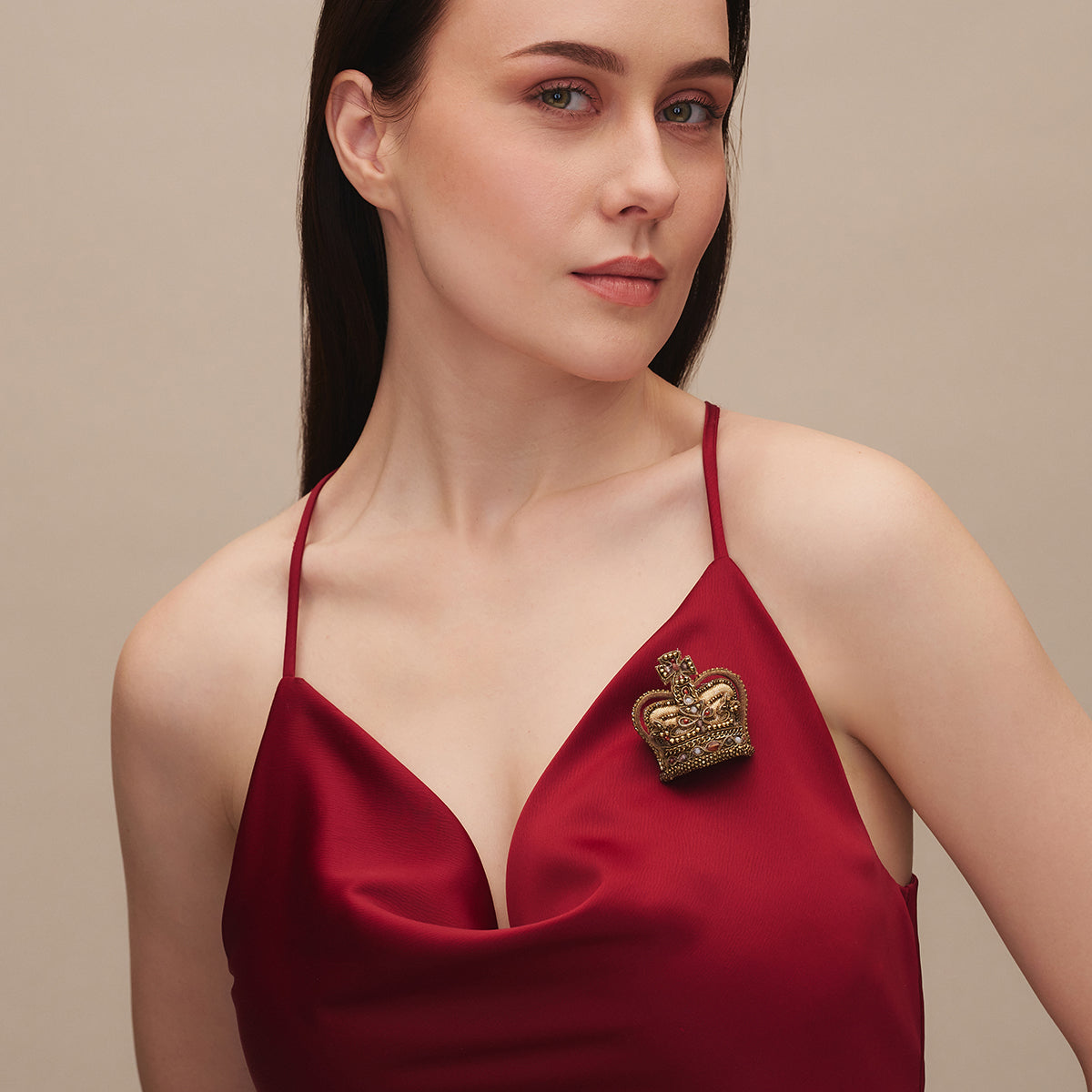 The Crown Brooch