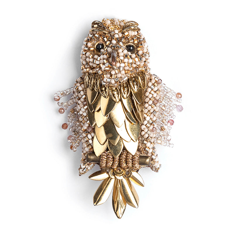Tawny Brooch