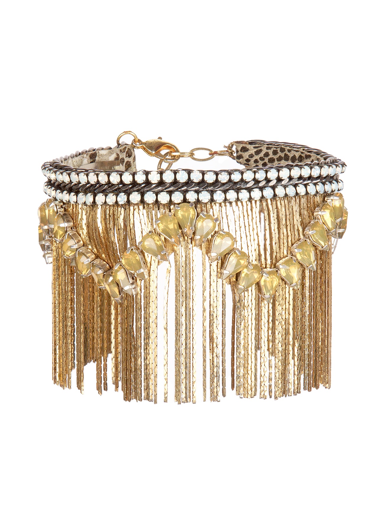 Fringe cuff