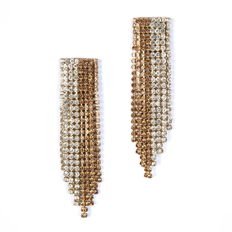 Deepa By Deepa Gurnani Araya Earrings Gold Color
