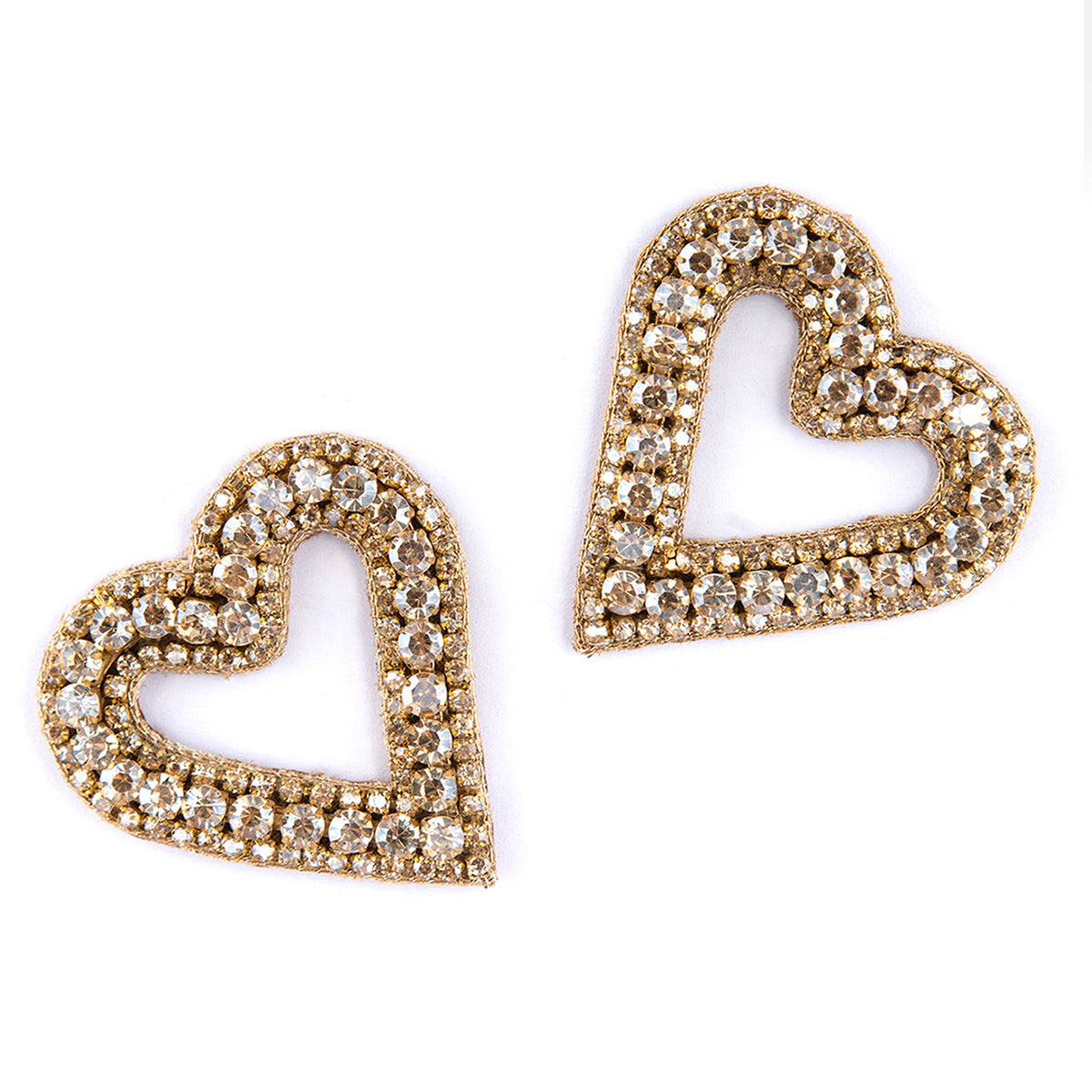 Deepa By Deepa Gurnani handmade Bia Earrings in gold color