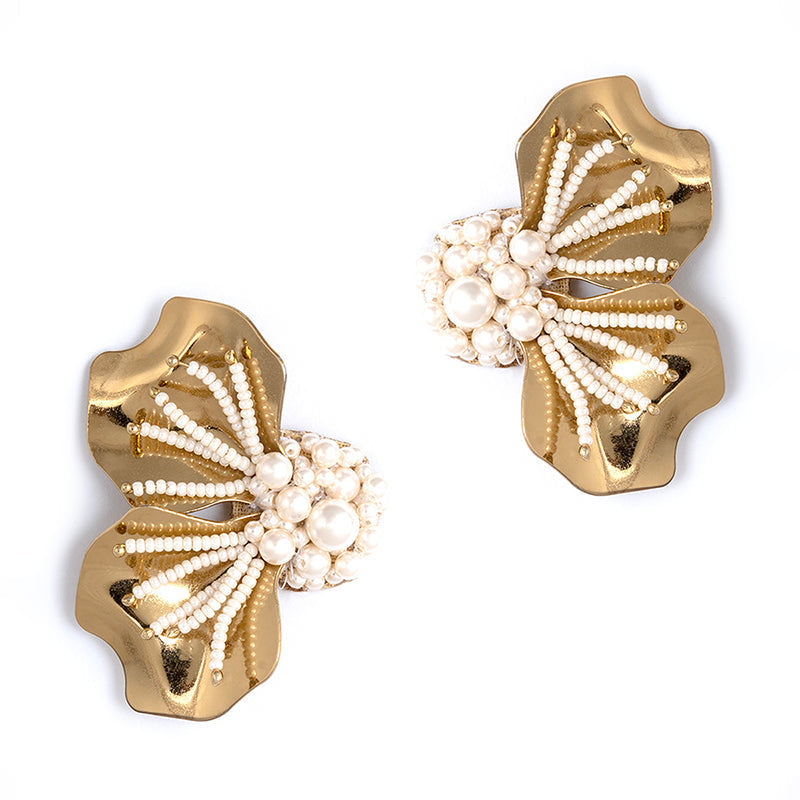 Deepa By Deepa Gurnani Era Earrings Gold Color
