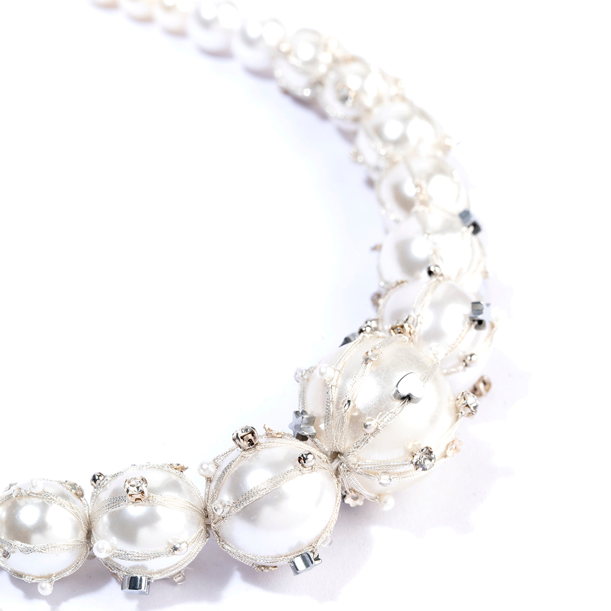 Deepa by Deepa Gurnani Handmade Czar Necklaced closeup