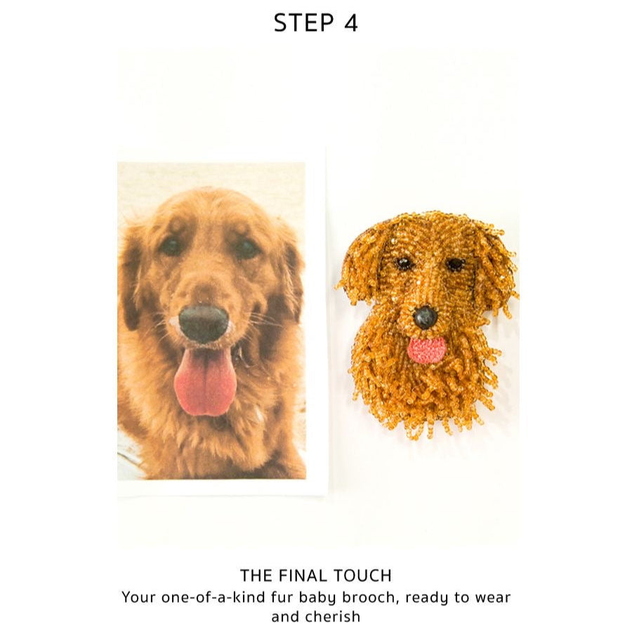 Personalised Pet Brooch