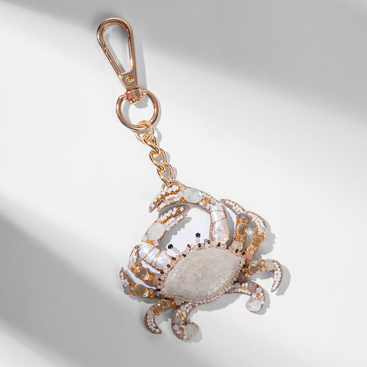 Deepa Gurnani Handmade Crab Bag Charm