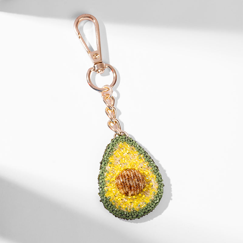 Deepa Gurnani Handmade Avocado Bag Charm