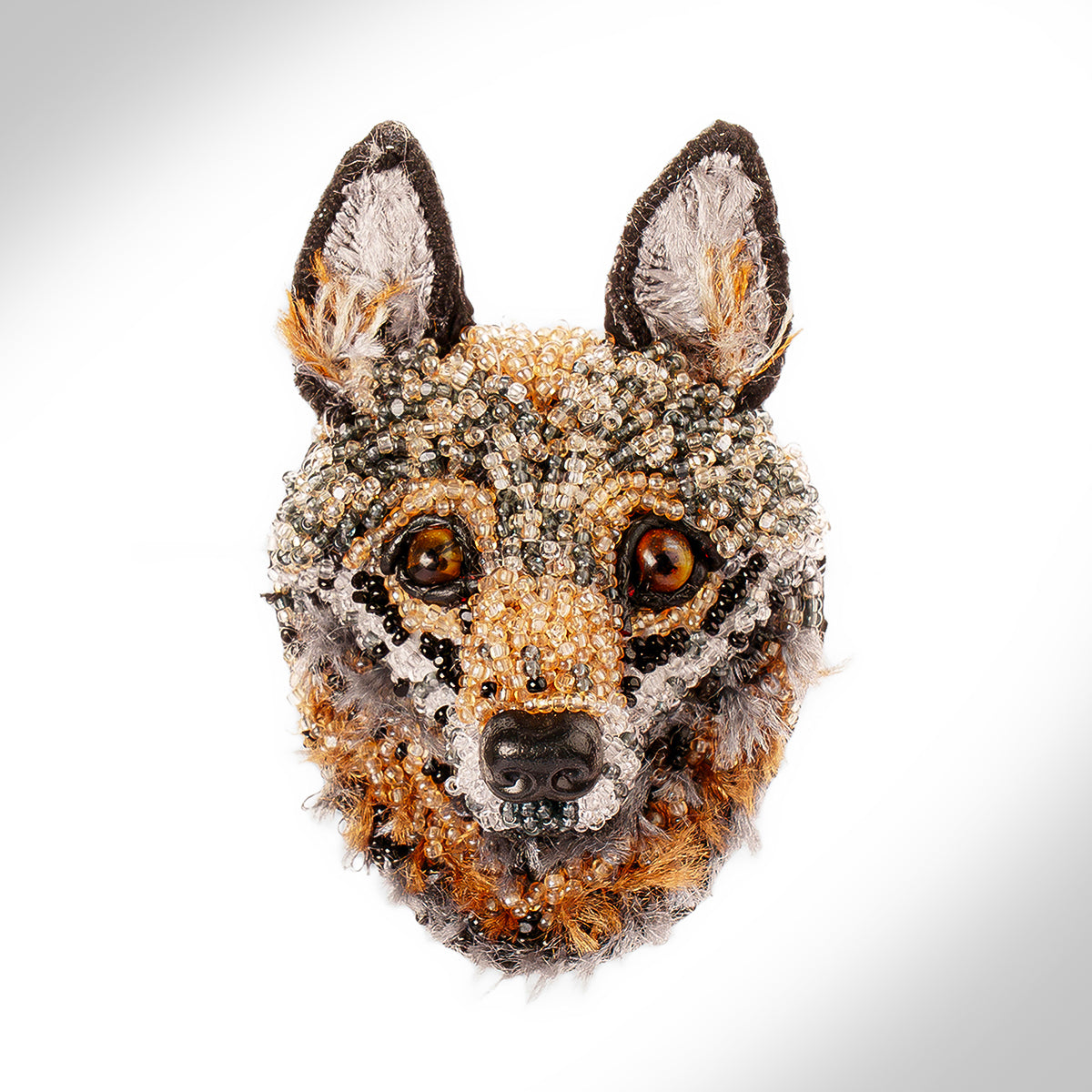 Wolf Brooch