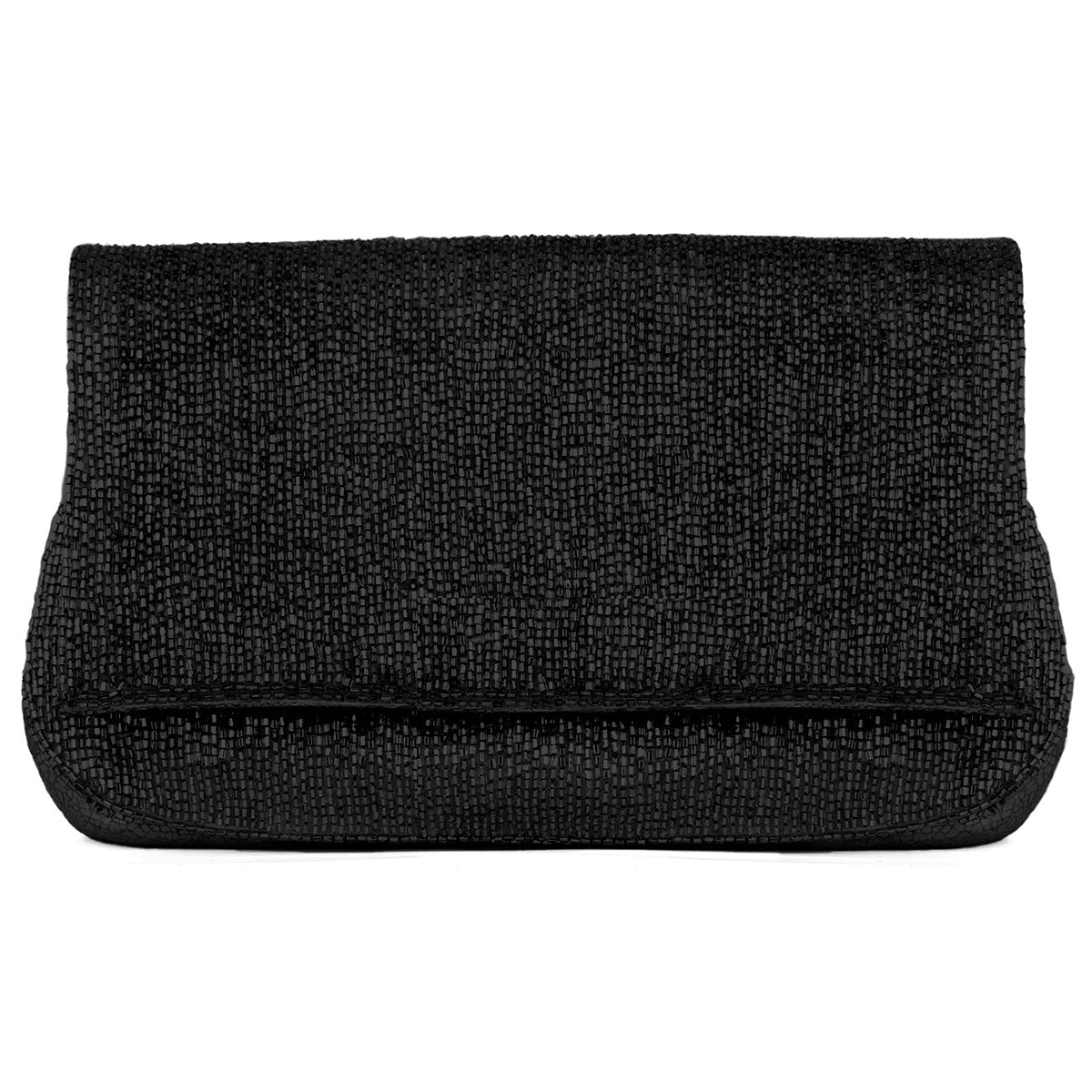 Deepa Gurnani Black Luann Clutch