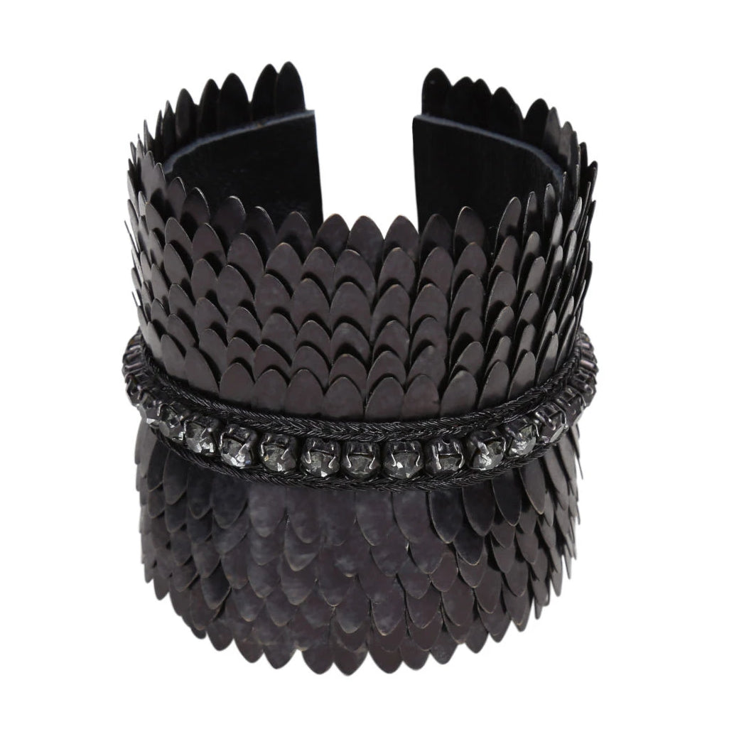 Handmade Deepa by Deepa Gurnani Gigi Cuff in Black