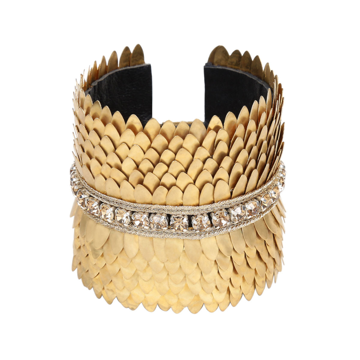 Handmade Deepa by Deepa Gurnani Gigi Cuff in Gold