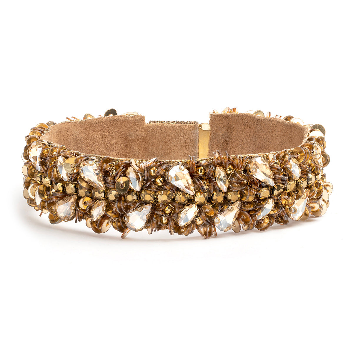 Deepa by Deepa Gurnani Handmade Ada Bracelet in Gold color