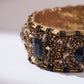 Detail of Deepa Gurnani Handmade Arnaz bracelet in Black color