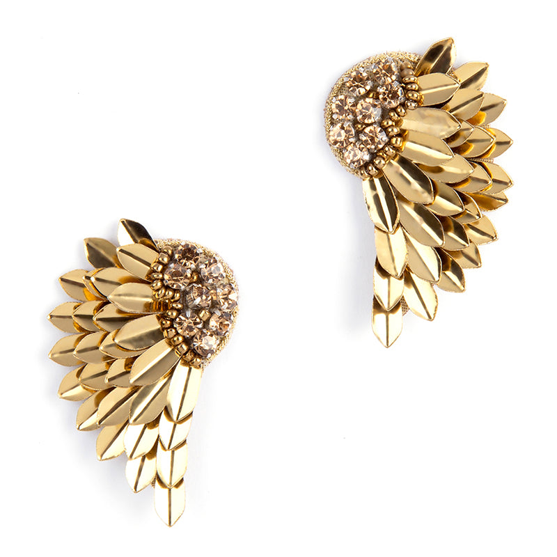 Deepa By Deepa Gurnani Perry Earrings Gold Color