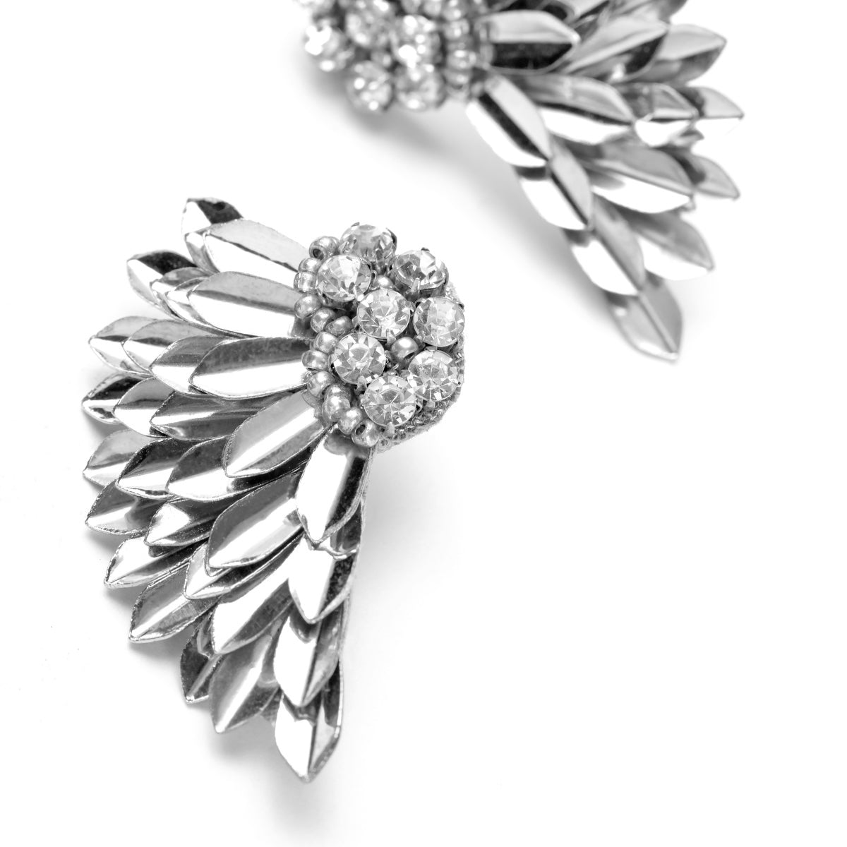 Detail Of Deepa By Deepa Gurnani Perry Earrings Silver Color