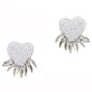 Deepa by Deepa Gurnani Handmade White Danika Earrings