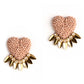 Deepa by Deepa Gurnani Handmade Dusty Pink Danika Earrings