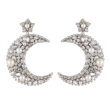 Deepa by Deepa Gurnani Handmade Lavender Earrings