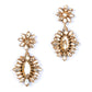 Deepa By Deepa Gurnani handmade Alianah Earrings in gold color
