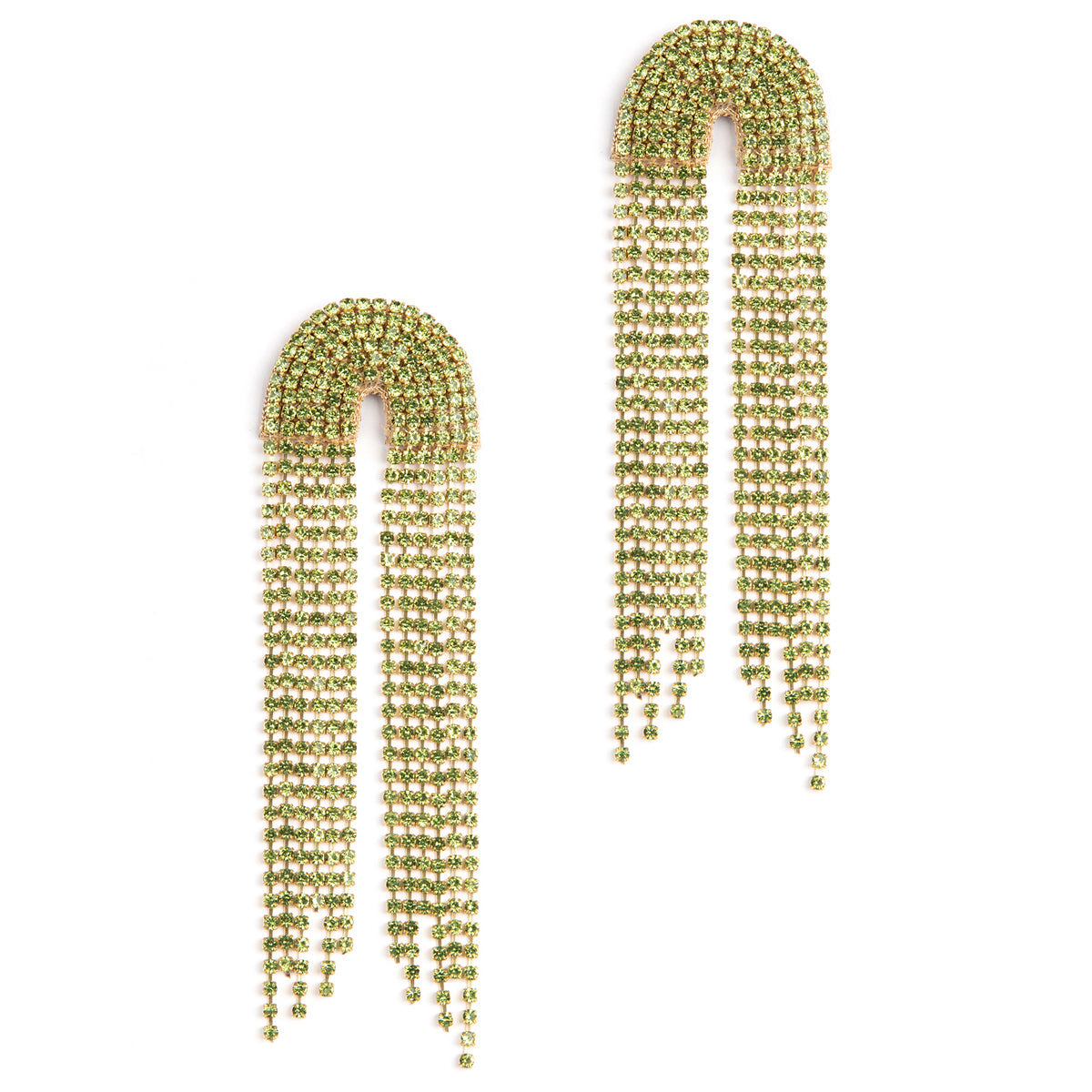 Deepa by Deepa Gurnani Handmade Lime Warren Earrings