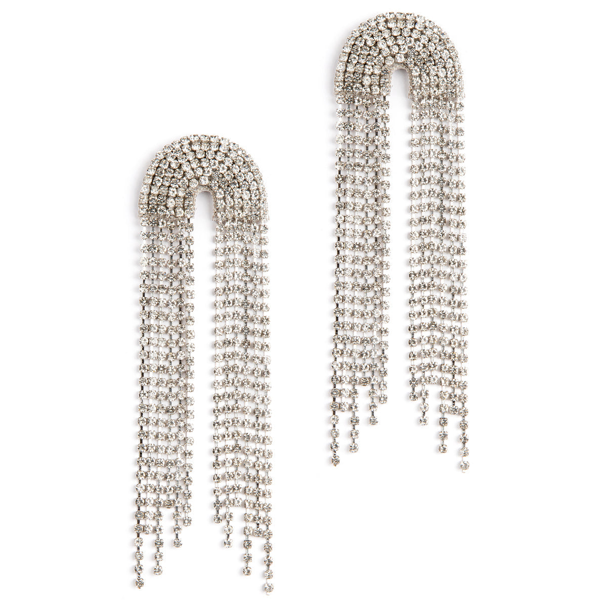 Deepa by Deepa Gurnani Handmade Silver Warren Earrings