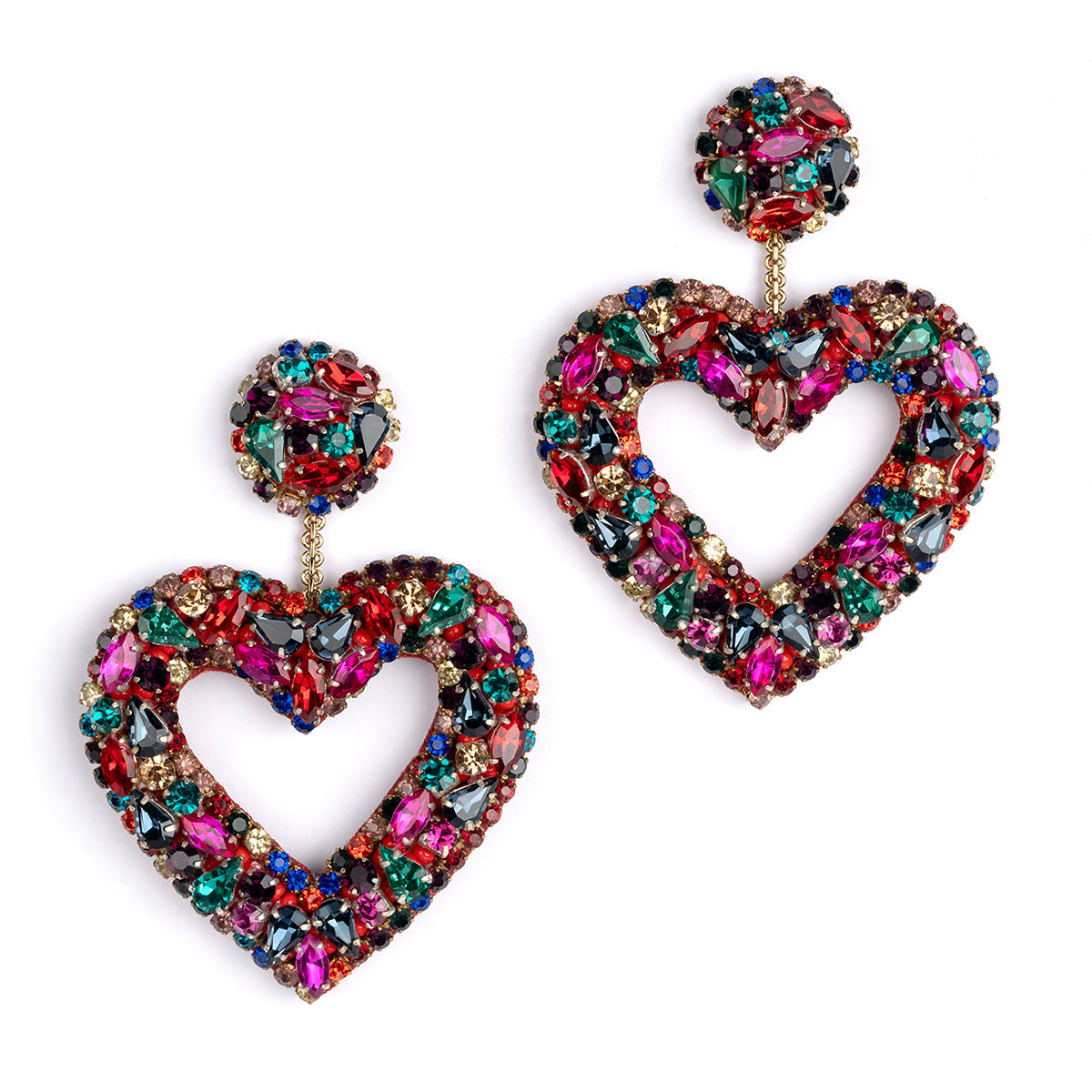 Deepa by Deepa Gurnani Handmade Carolina Earrings in Multi color