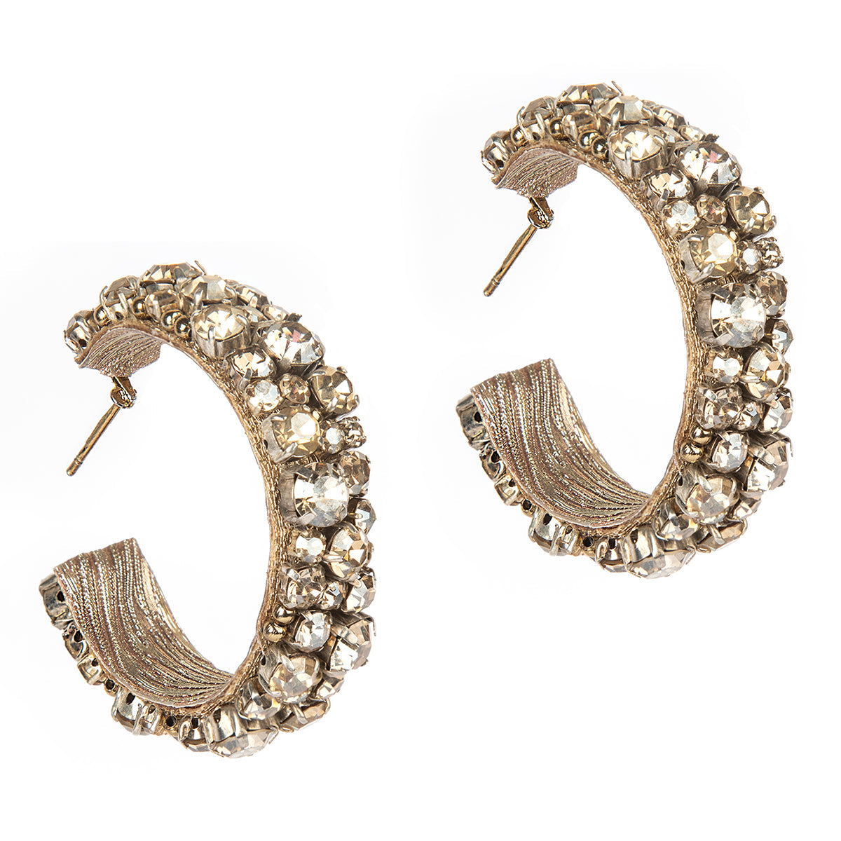 Deepa By Deepa Gurnani handmade Adelpha Earrings in gold color