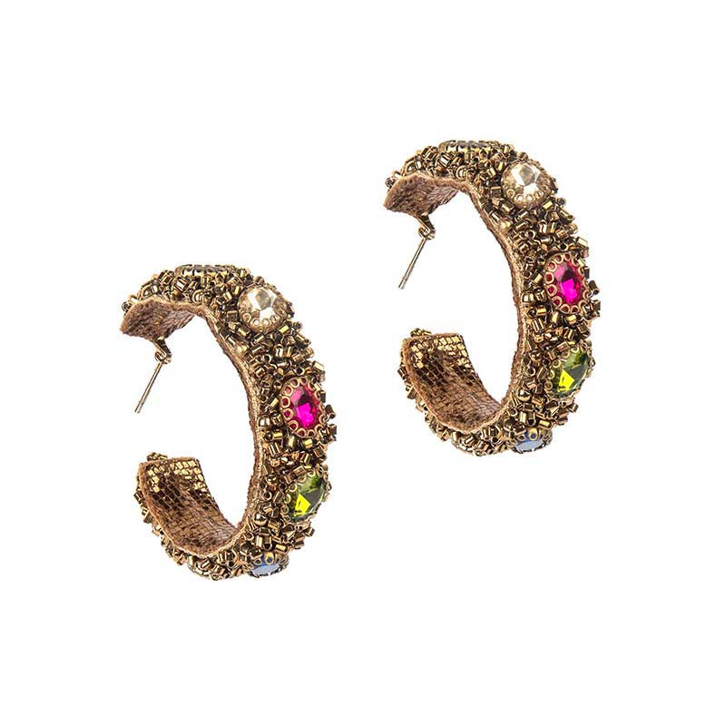 Deepa By Deepa Gurnani Eleni Earrings Multi Color