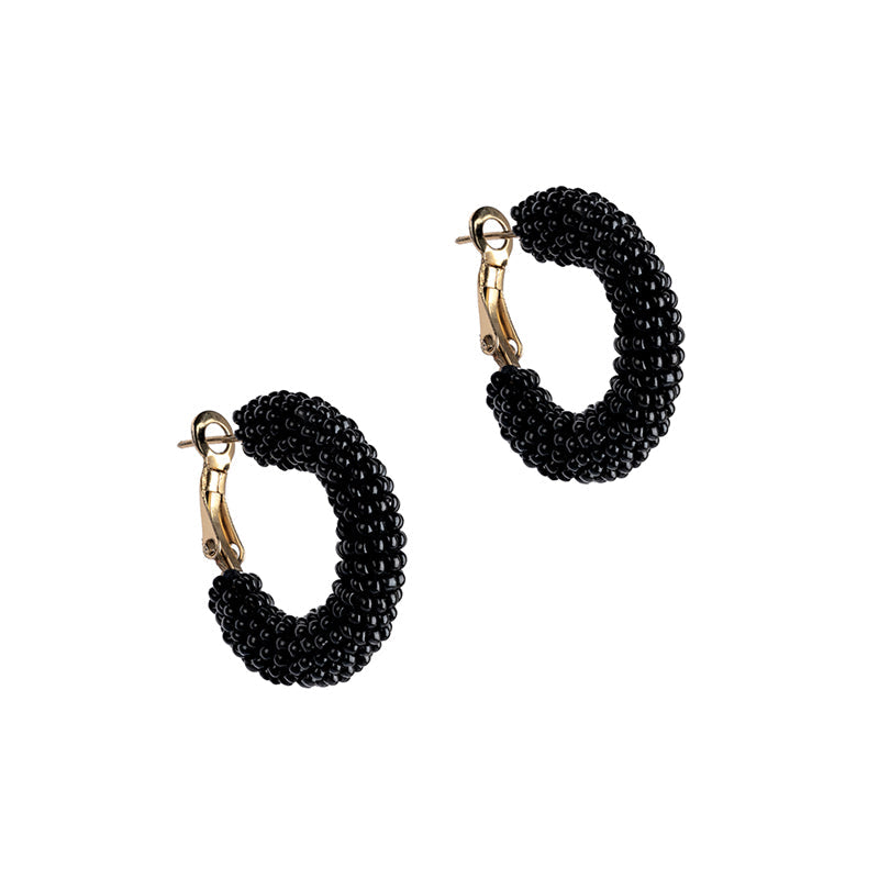 Deepa By Deepa Gurnani Archie Earrings Black Color