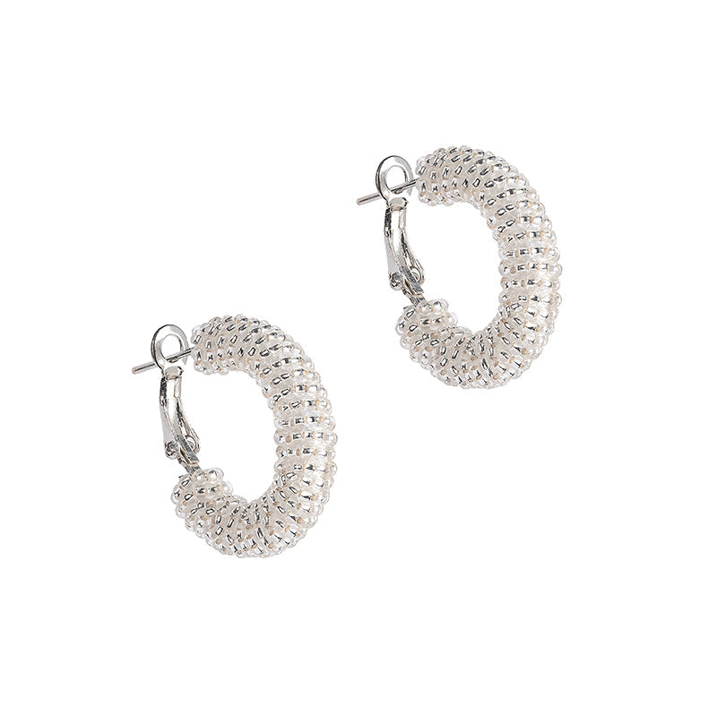 Deepa By Deepa Gurnani Archie Earrings Silver Color