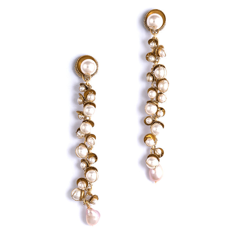 Deepa By Deepa Gurnani Nani Earrings Gold Color