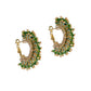 Deepa By Deepa Gurnani Sierra Earrings Emerald Color