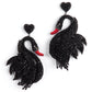 Swan Earrings