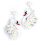 Swan Earrings