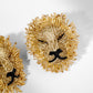 Mini Lion Earrings