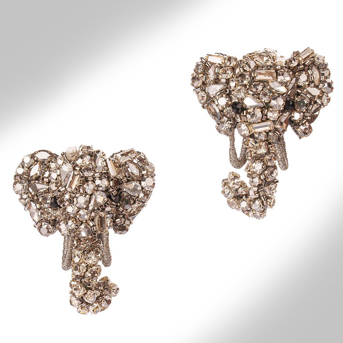 Mini Elephant on Ice Earrings