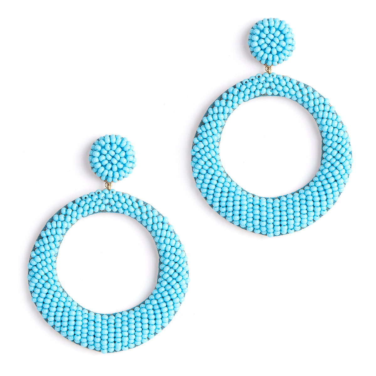 Deepa by Deepa Gurnani Handmade Turquoise Asta Earrings