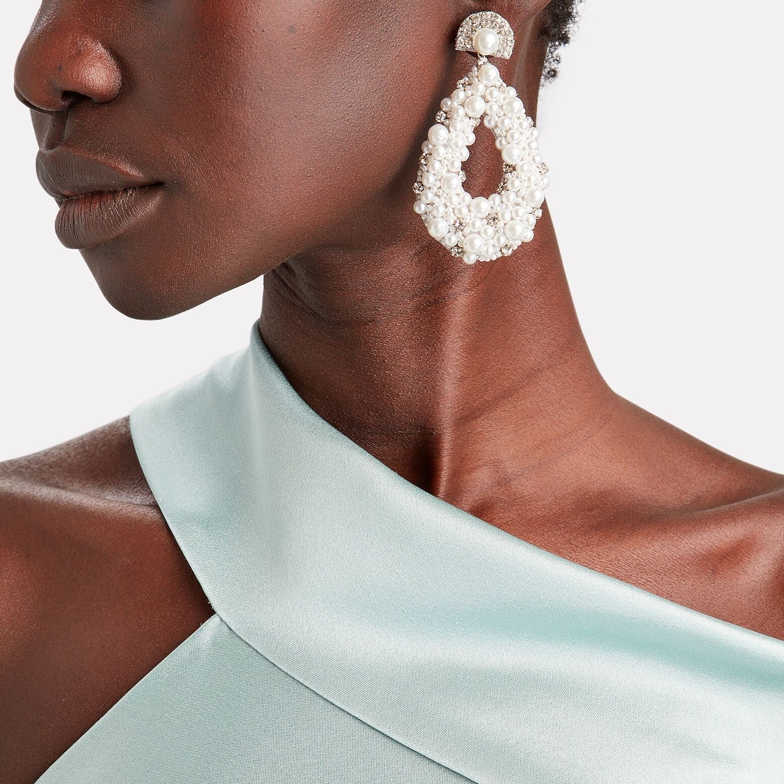 Ivory Arabella Pearl Earrings